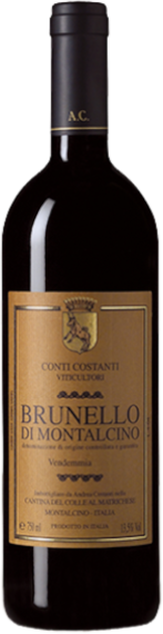 Brunello di Montalcino DOCG 2019, Costanti
