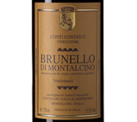 Brunello di Montalcino DOCG 2019, Costanti