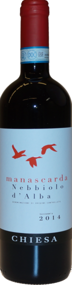 Nebbiolo d'Alba Manascarda DOC 2015, Chiesa Carlo