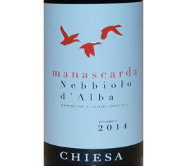 Nebbiolo d'Alba Manascarda DOC 2015, Chiesa Carlo